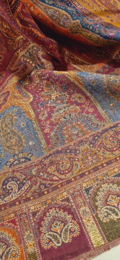 Pashmina kaani with zaree