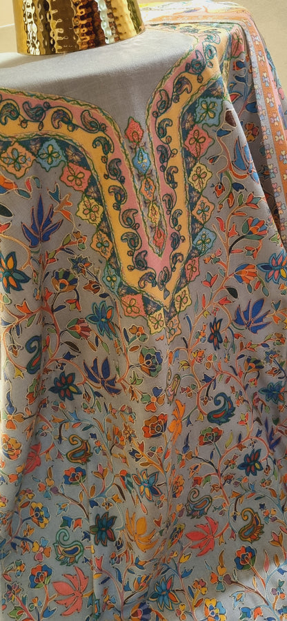 Pashmina reelkar suit