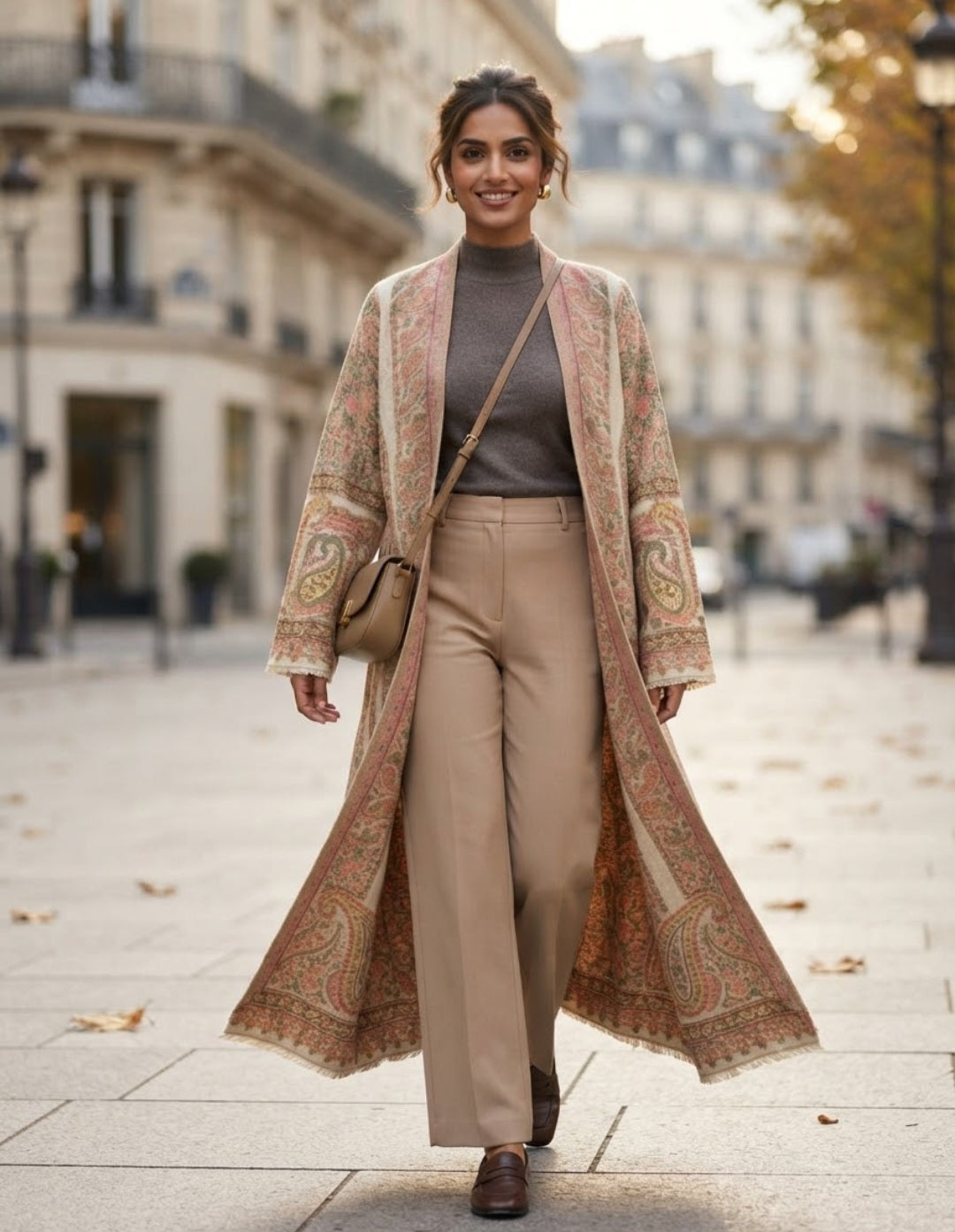 Kaani coat: Pashmina