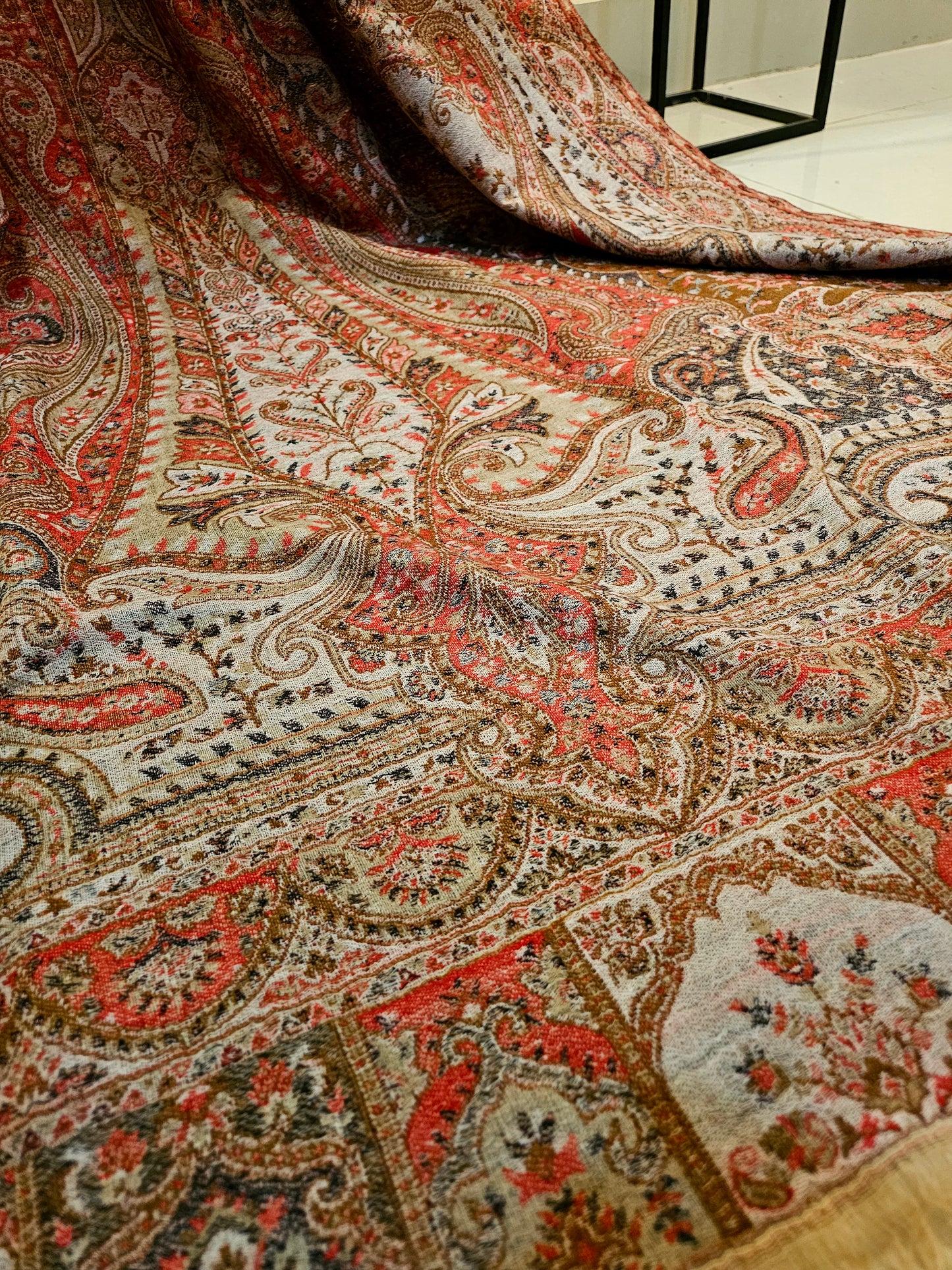 Tabraiz persian kaani pashmina shawl