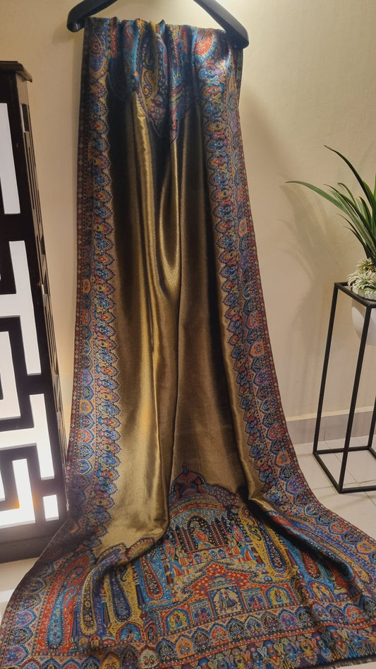Gandhara moonlight pashmina kaani shawl