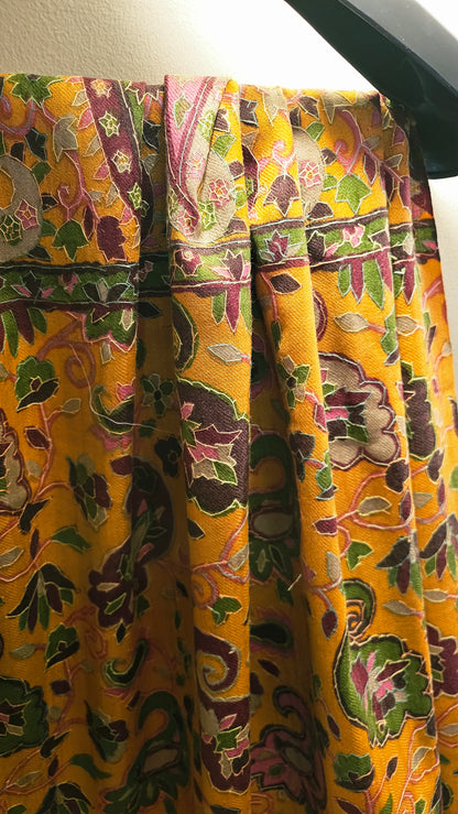 Kalamkar embroidered: Pashmina