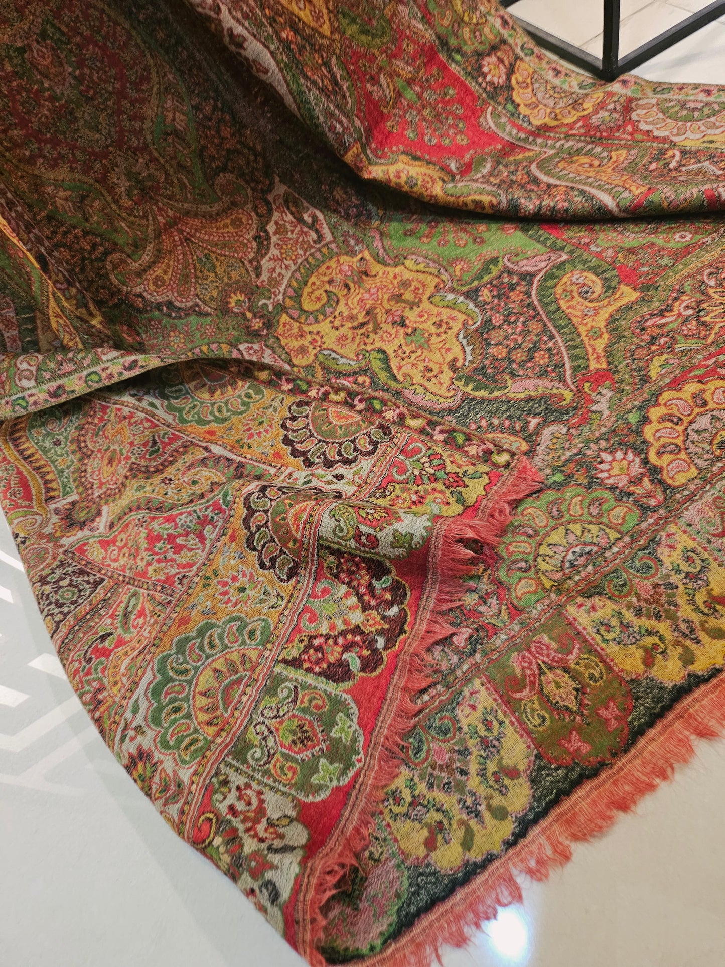 Reversible Persian kaani shawl