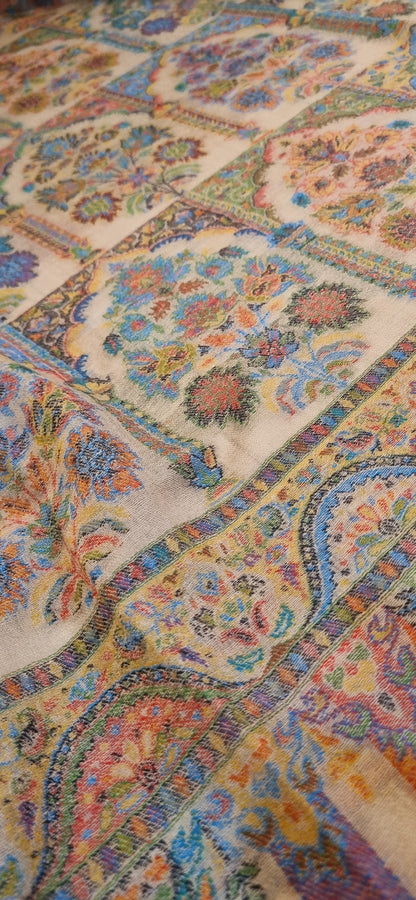 Persian kaani pashmina shawl