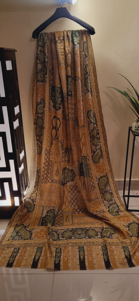 Reelkar embroidered pashmina