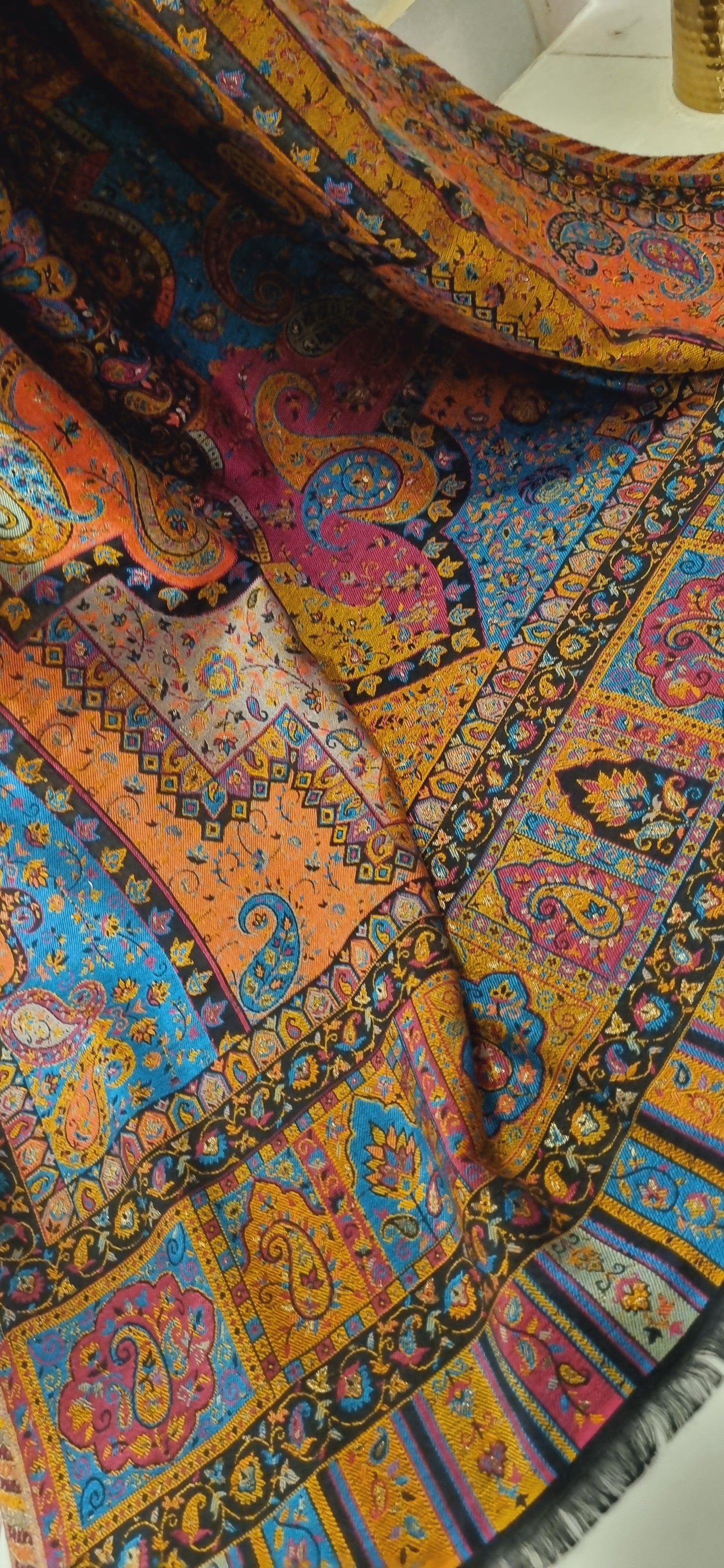 Tabrizi kaani pashmina shawl
