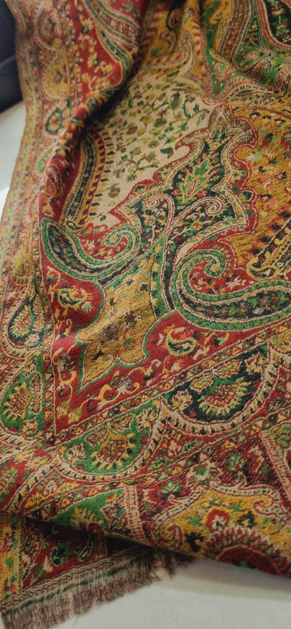 Persian reversible kaani Pashmina shawl