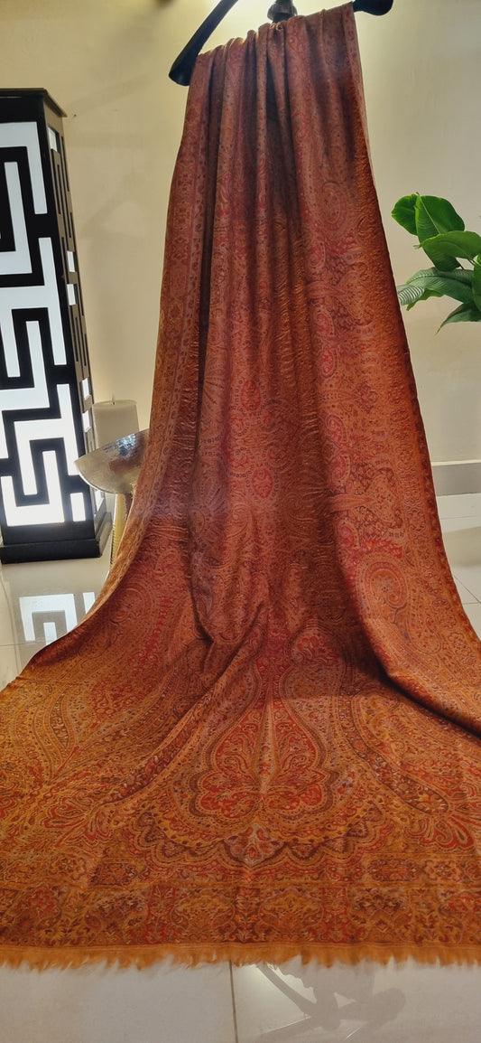 Reversible Persian kaani shawl