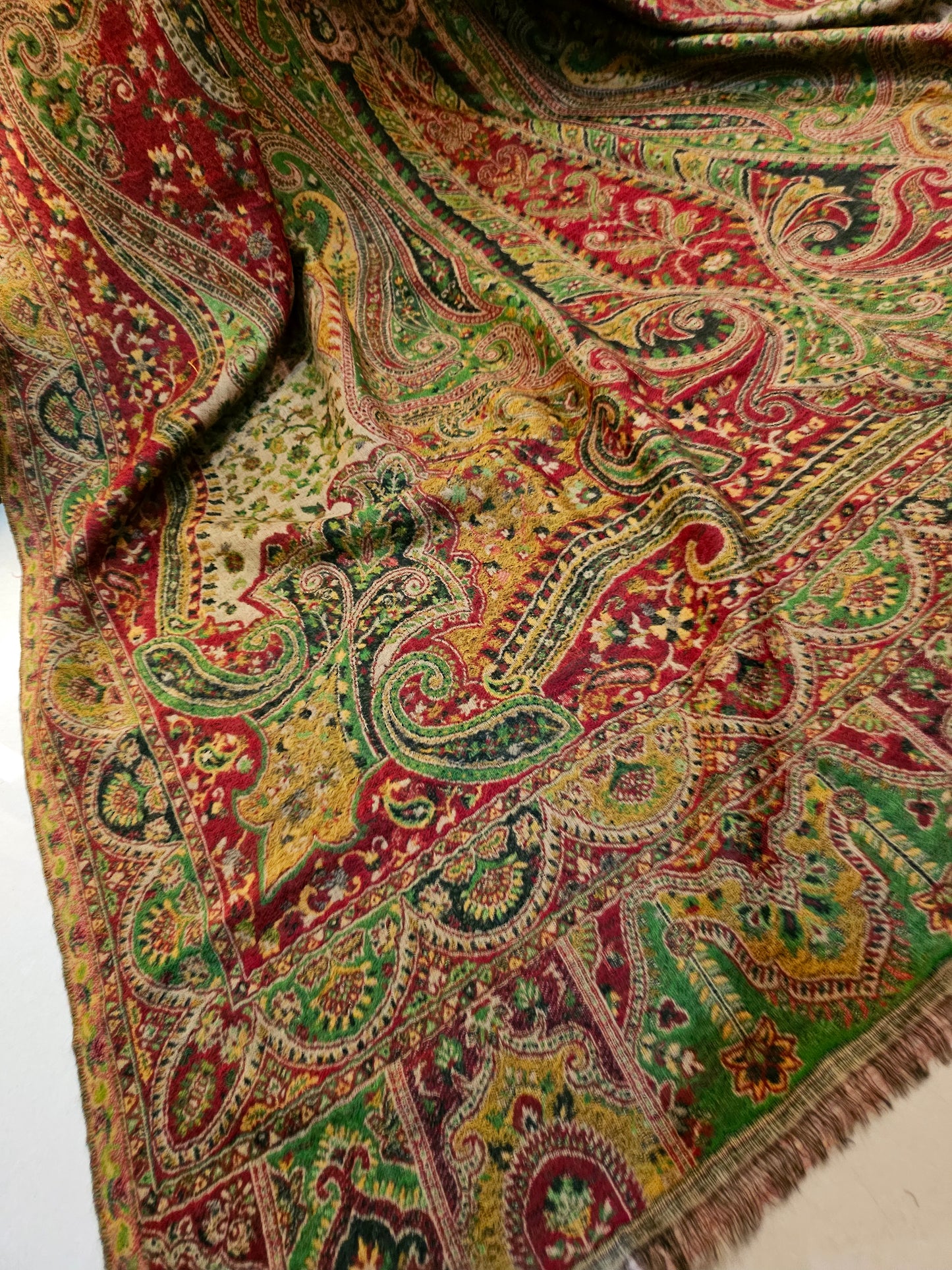 Tabraiz persian kaani pashmina shawl