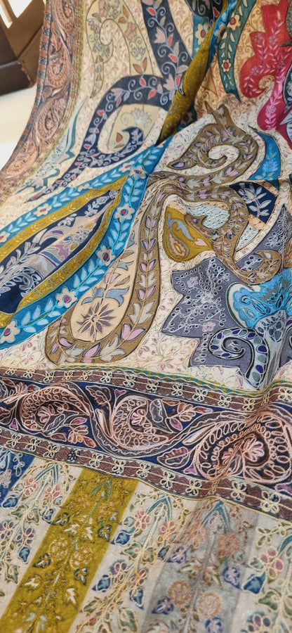 Reelkar pashmina shawl