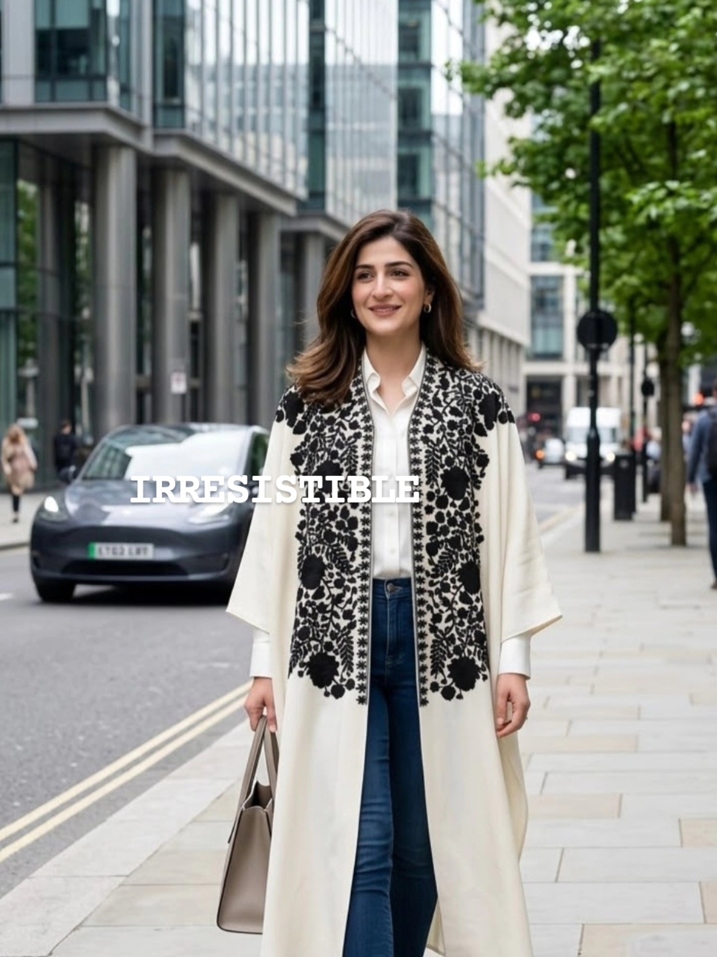 Cape shawl Embroidered: Pashmina