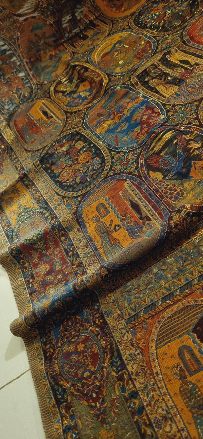Silk kaani shawl