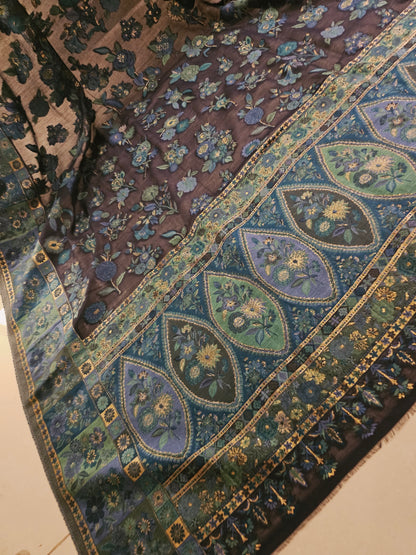 Silk kaani shawl