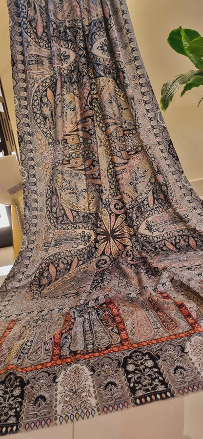 Reelkar embroidered pashmina
