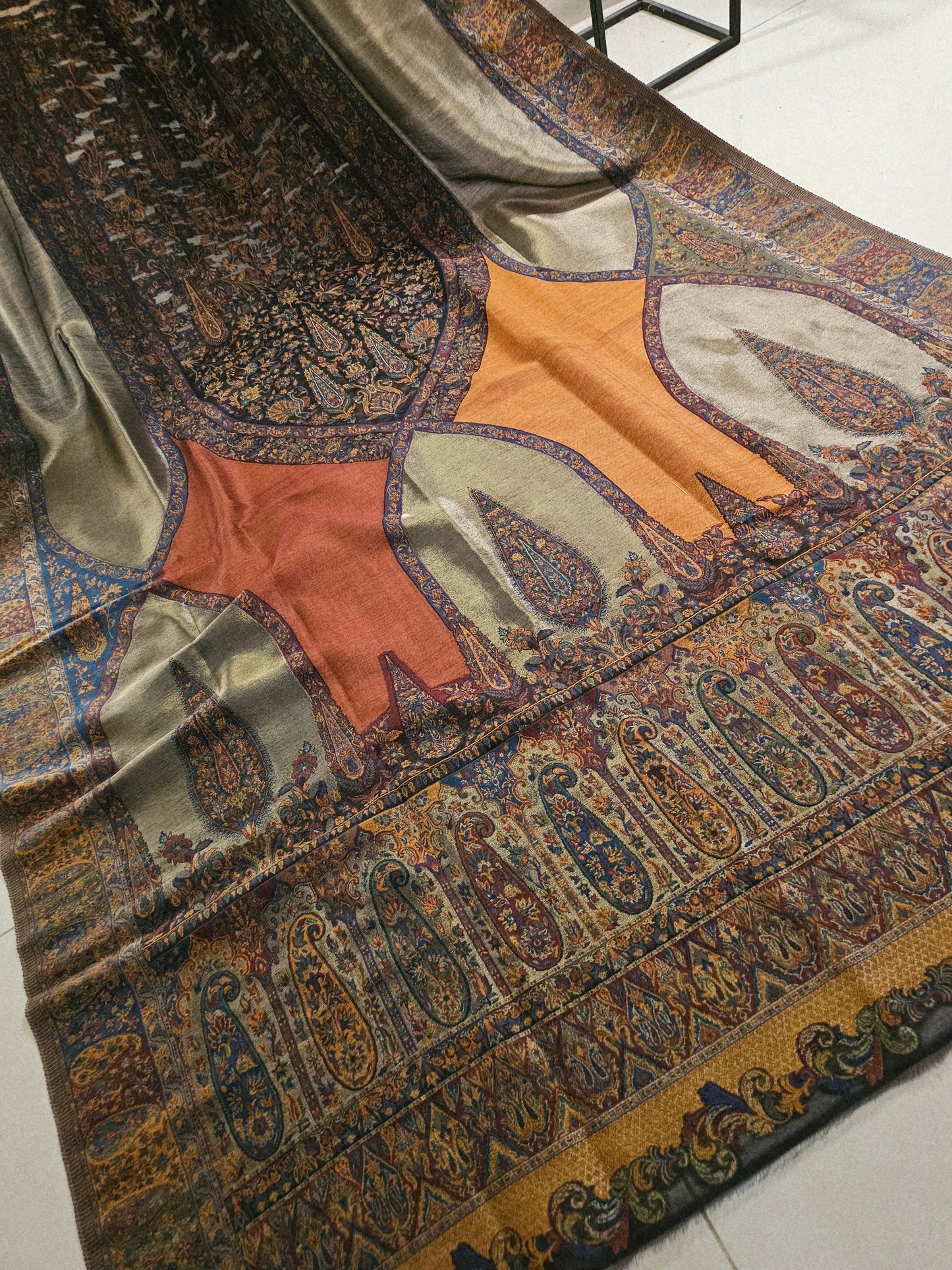 Moonlight silky kaani shawl