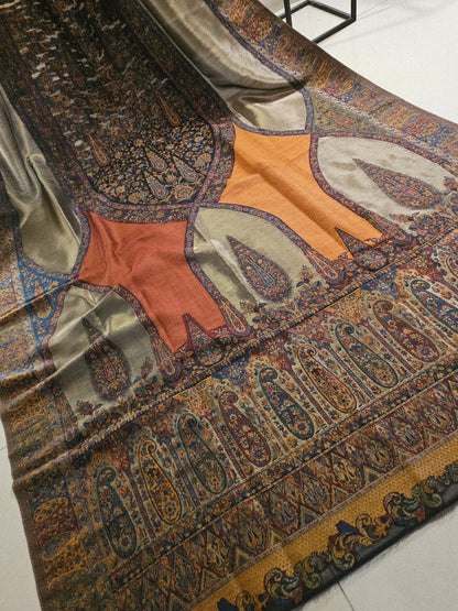 Moonlight silky kaani shawl