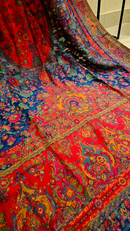 Silk kaani shawl