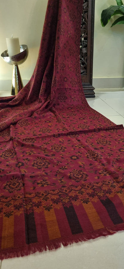 Woolen pashmina kaani shawl