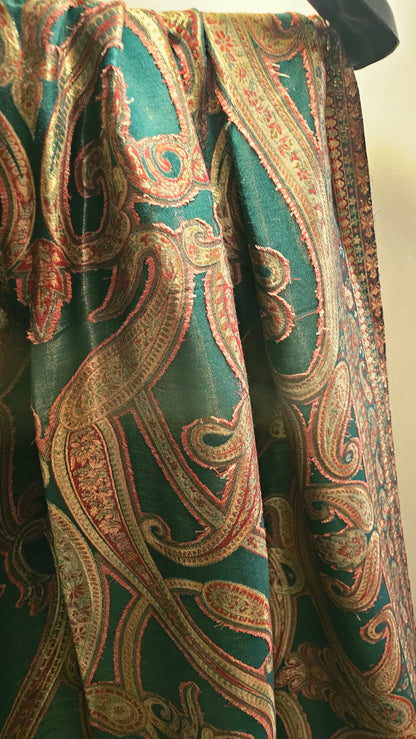 Reversible moonlight kaani: Pashmina