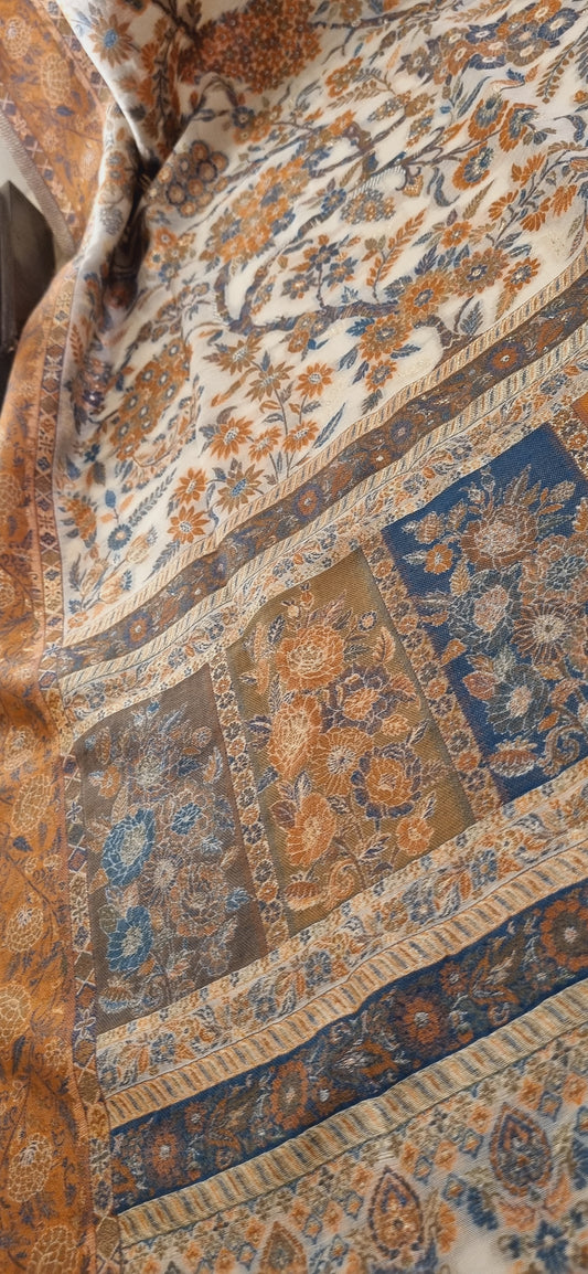 Silk kaani shawl