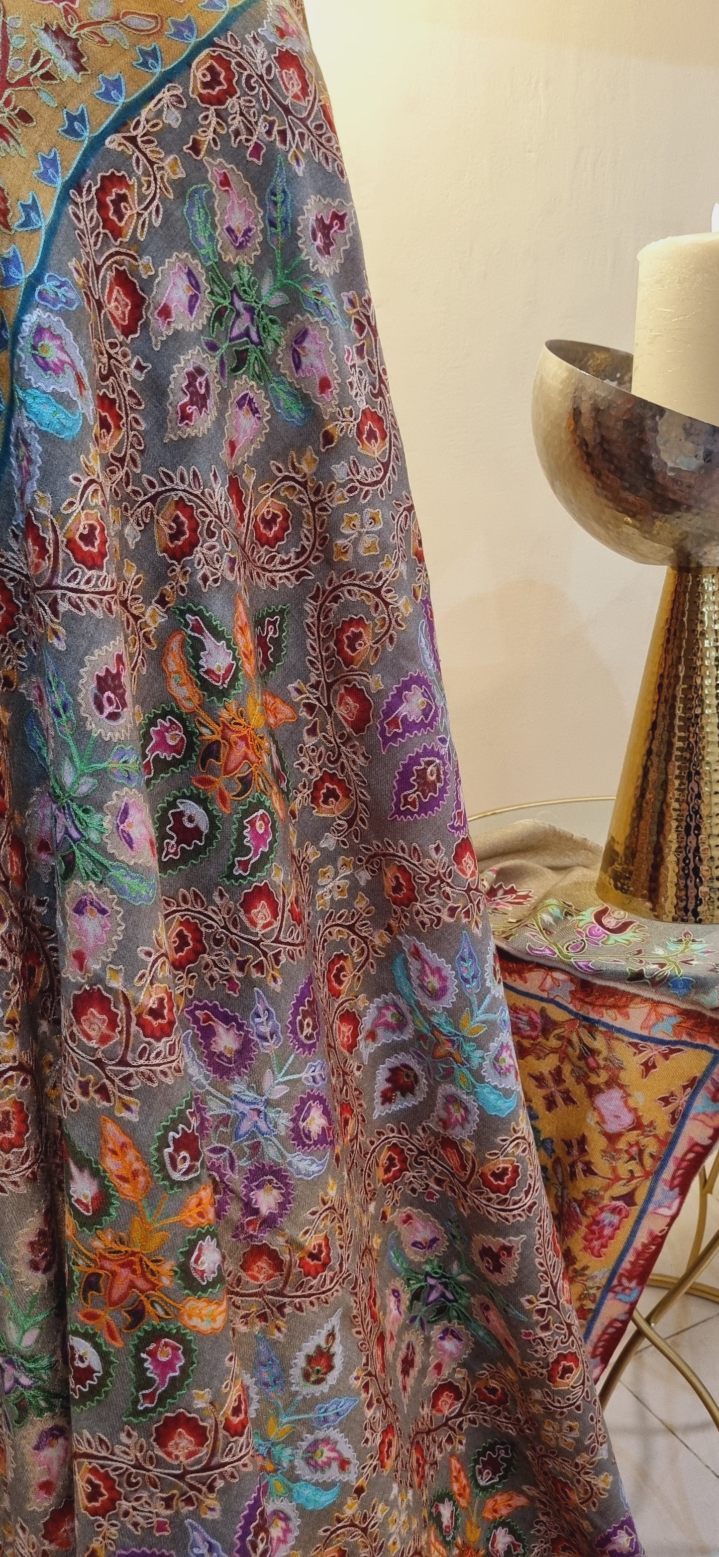 Reelkar pashmina shawl