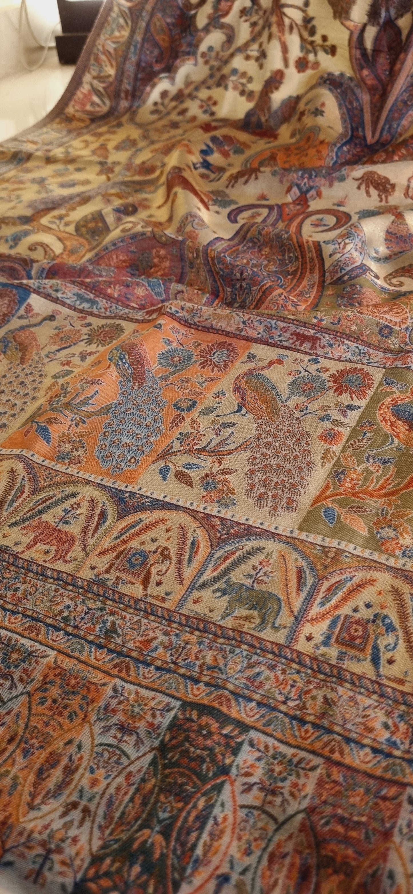 Moonlight silky pashmina shawl