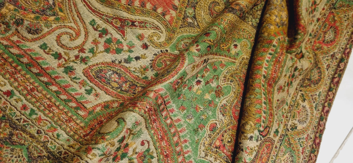 Persian reversible kaani shawl