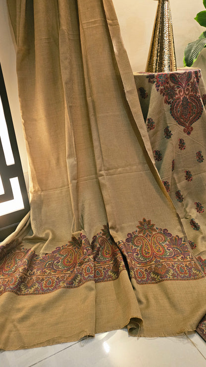 Kaani suit: Pashmina