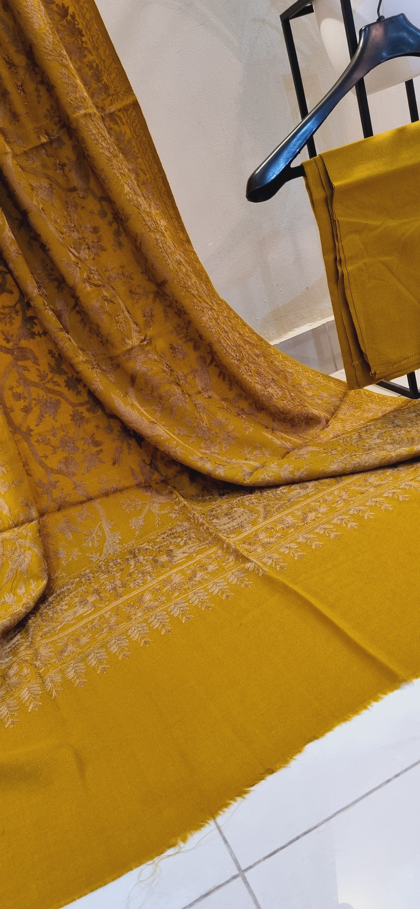 Pashmina embroidered suits
