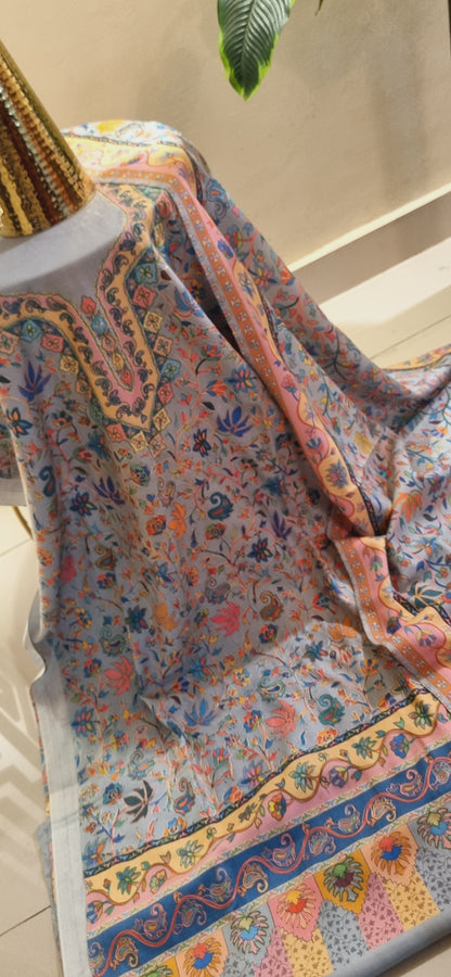 Pashmina reelkar suit