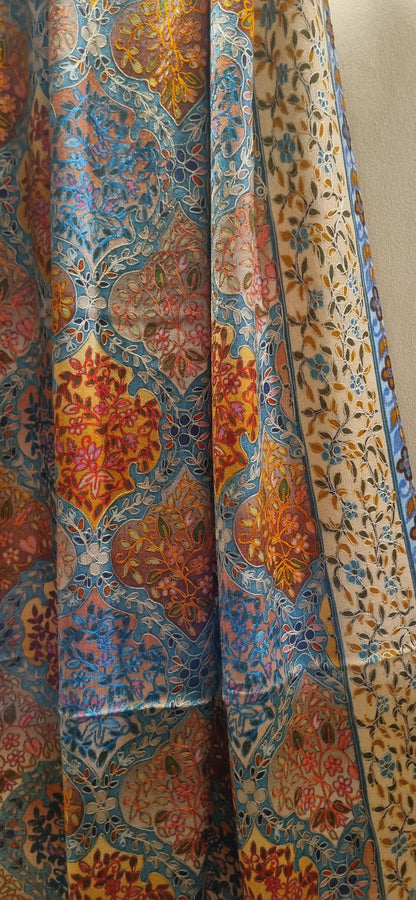 Reelkar embroidered pashmina