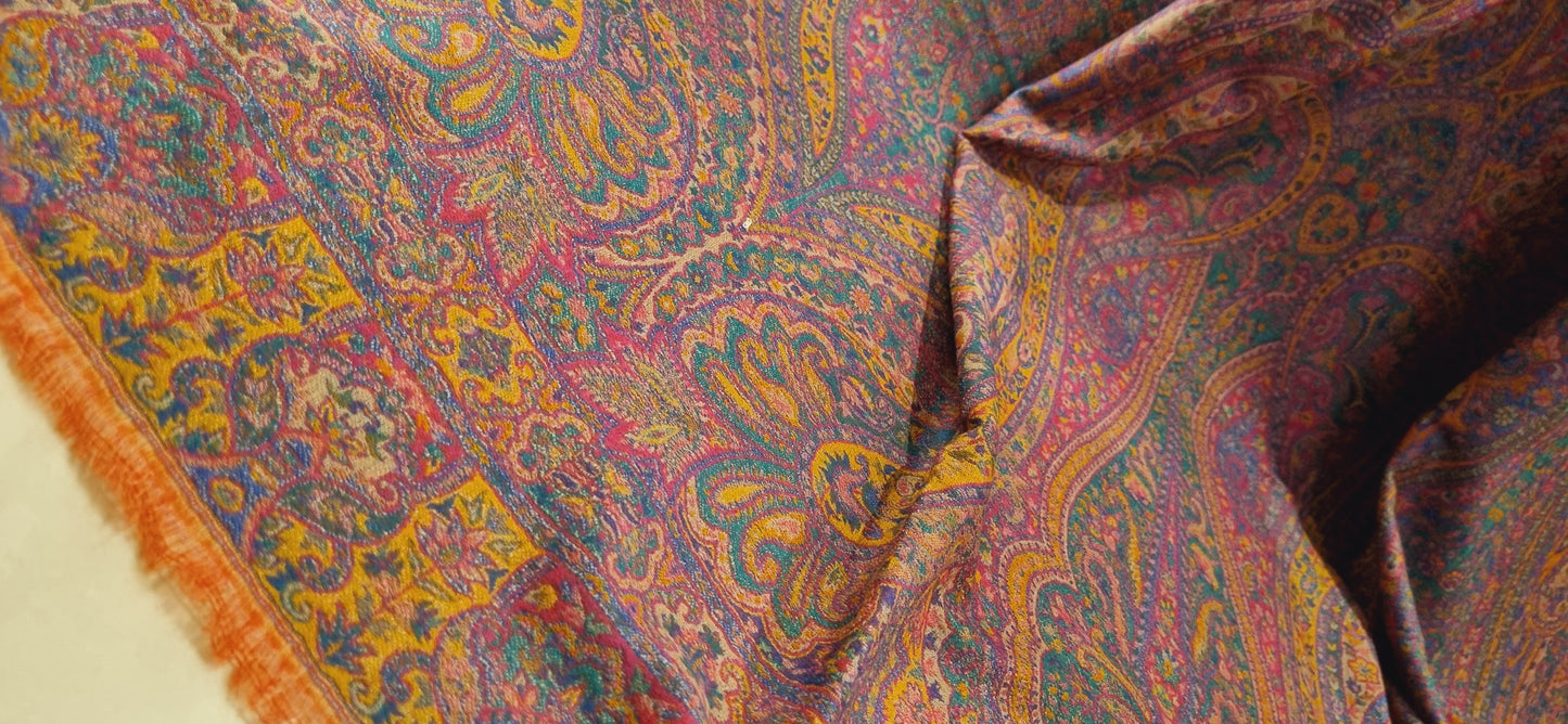 Persian reversible kaani shawl