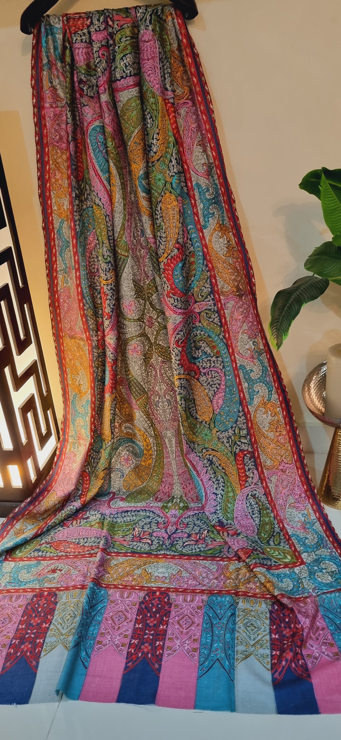 Reelkar pashmina shawl