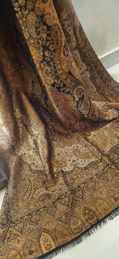 Moonlight gandhara kaani reversible shawl