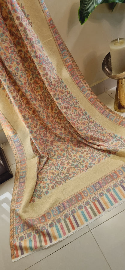 Pashmina Moonlight kaani shawl