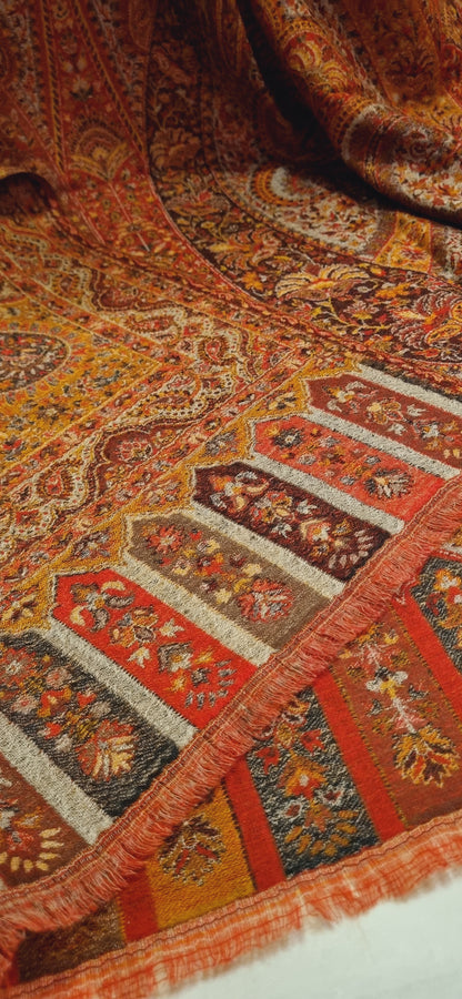 Persian reversible kaani shawl