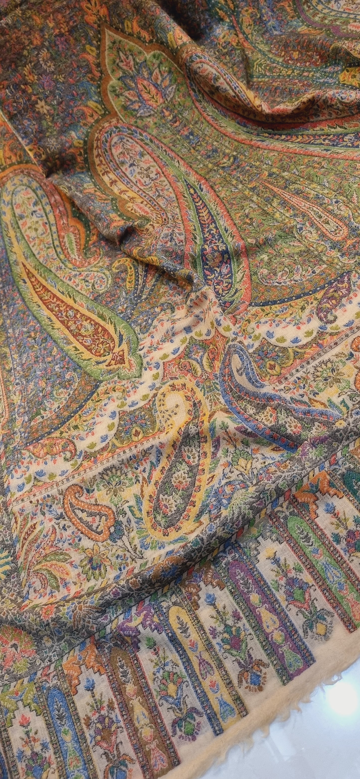 Persian kaani Pashmina shawl