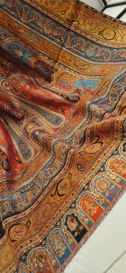 Pashmina with zaree kaani shawl