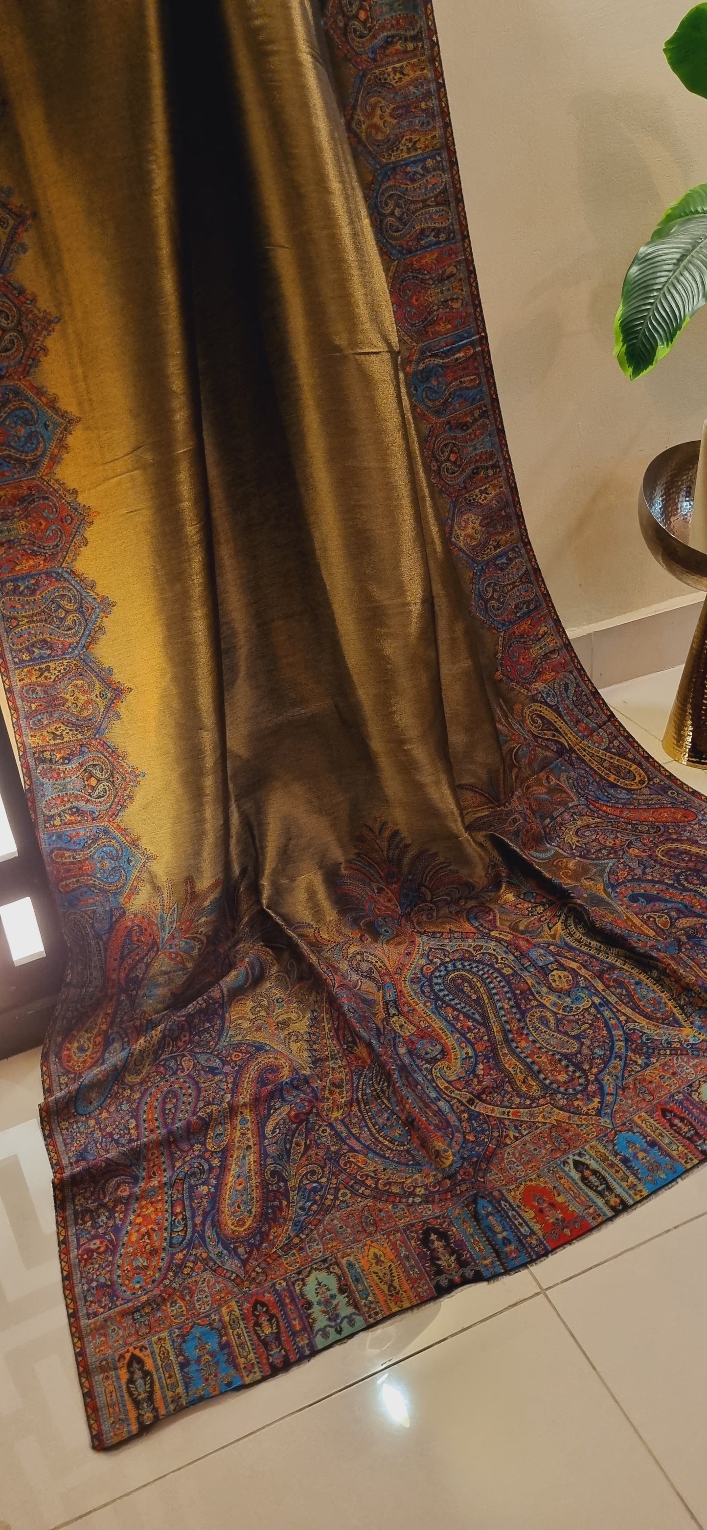 Moonlight pashmina kaani shawl