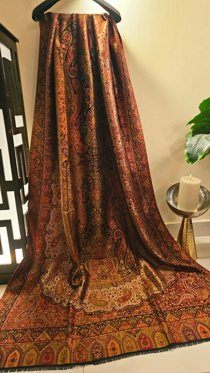Gandhara kaani reversible: shawl
