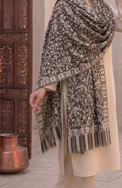 Kaani minishawl: woollen Pashmina