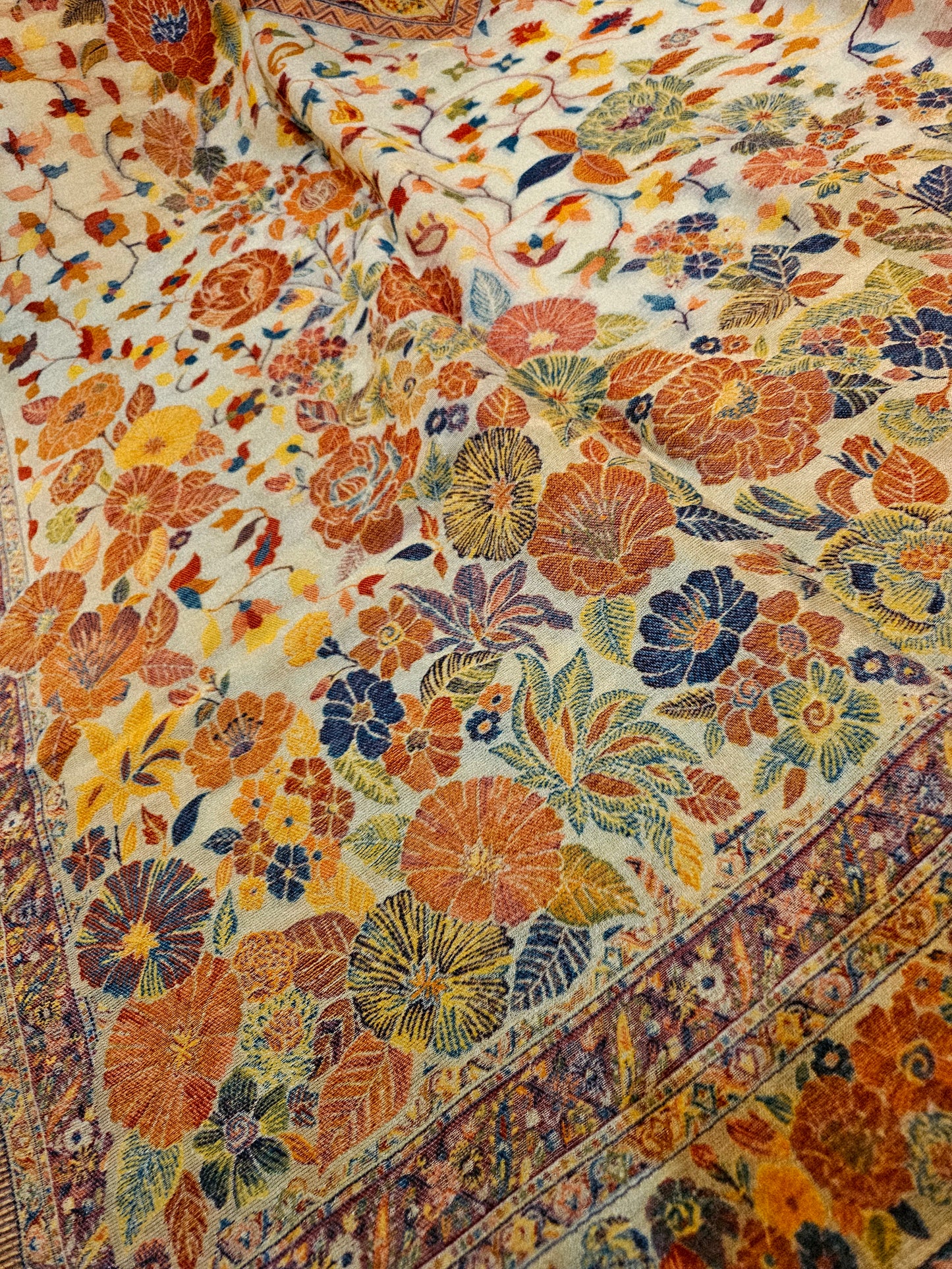 Silky moonlight kaani shawl/ dupata