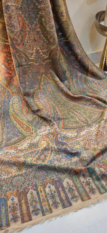 Persian kaani Pashmina shawl