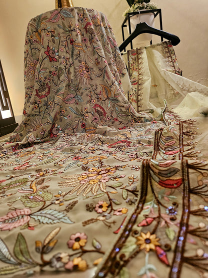 Sabyasachi inspired georgete suit