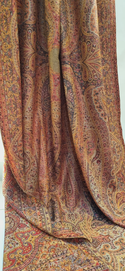 Reversible persian kaani shawl code 2001