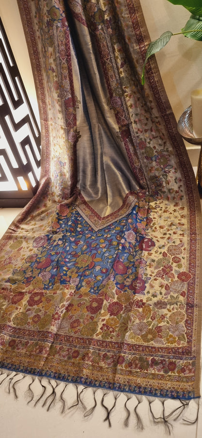 Moonlight silky pashmina shawl