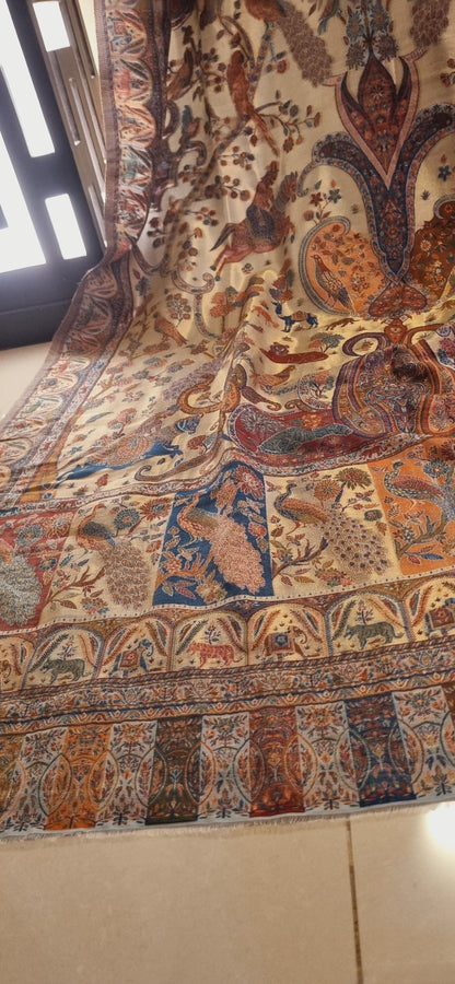 Moonlight silky pashmina shawl