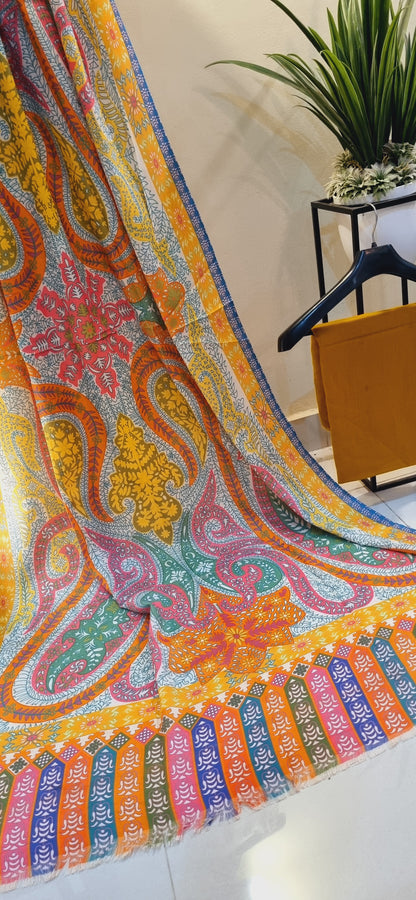 Pashmina printed