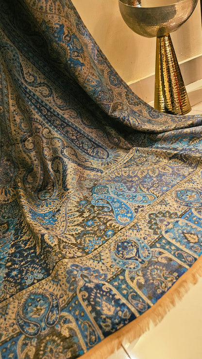 Gandhara kaani reversible: shawl