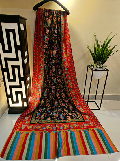 Kalamkar pashmina shawl